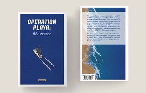 Maquetación libro Operation Playa, de Fran Insidan